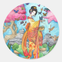 Summer Maiko, Large Sticker