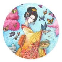Summer Maiko, Small Sticker