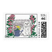 summer maltese postage stamp