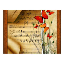 Summer Melody Postcard