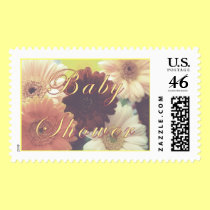 Summer Morning Baby Shower Daisy Stamp