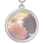 Summer Morning Daisy Flower Silver Necklace Charm