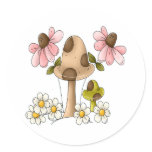 Summer Mushrooms stickers