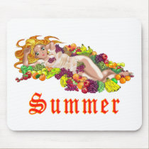 SUMMER NYMPH mousepads