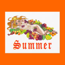 SUMMER NYMPH postcards