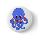 Summer  octopus buttons
