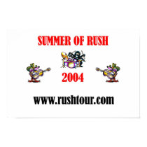 Summer Of RUSH 2004 posters by rushtour Summer Of RUSH 2004 posters