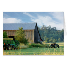 Summer on the Farm Card