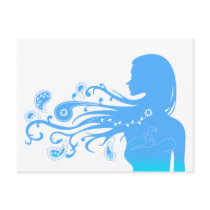 summer paisley postcards