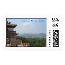 Summer Palace view, Beijing, Summer Palace, Bei... postage