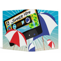 Summer Party Vinyl Binders