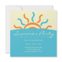 Summer Party Invitation