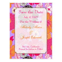 Summer Party Invitations ~ Save the Date, etc. Postcard
