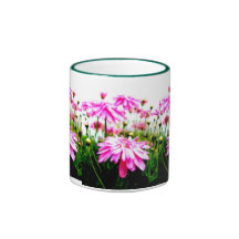 Summer!/Pink Gerbera Daisies Field Gift Mug