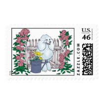 summer poodle postage