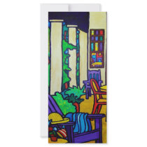 Summer Porch by Piliero rack cards
