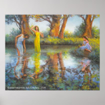 Summer romantism. print