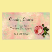 Summer Rose Business Card business cards