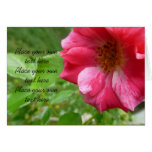 Summer rose card customize with your words Summer rose card customize with your words
