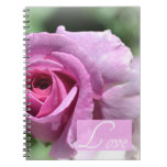 Summer Rose Love Notebook