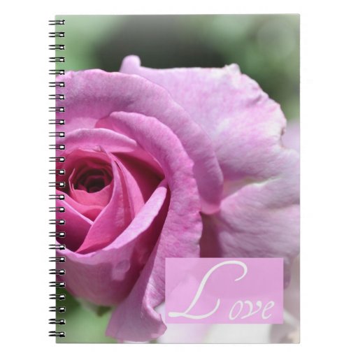 Summer Rose Love Notebook