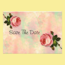 Summer Rose Save The Date invitations