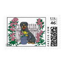 summer rottie postage