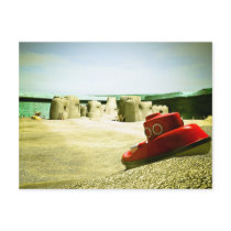 Summer Sand Box Fun 06 Postcard