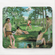 Summer Scene, Frederick Bazille Mousepad