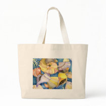 Summer Sea Shells Vacation Tote Bag by daphne1024 Summer Sea Shells Vacation Tote Bag