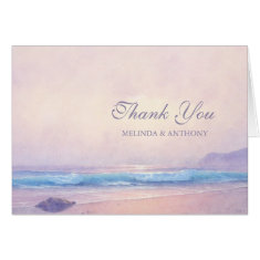   Summer Sea Thank You Card