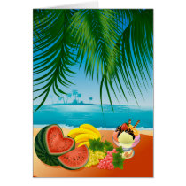 Summer Seaside Greeting Cards