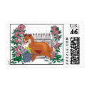 summer sheltie postage