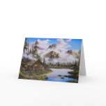 Summer Solitude Oil painting by David Paul Greeting Cards