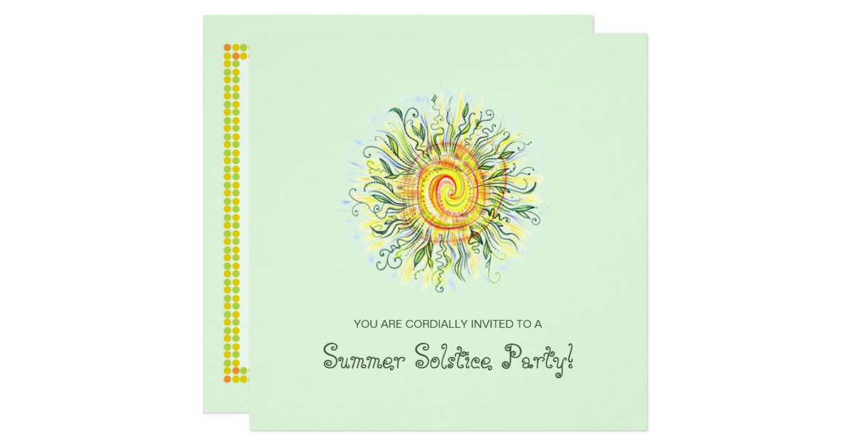summer solstice festival party invites zazzle electronic wedding save the date