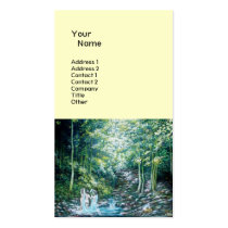 SUMMER SONGS IN THE FOREST OF VALLOMBROSA BUSINESS CARD