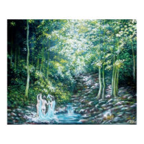SUMMER SONGS IN THE FOREST OF VALLOMBROSA posters