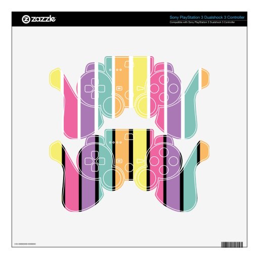 Summer Spectrum PS3 Controller Skin