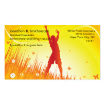 Summer Spirit Business Card Template