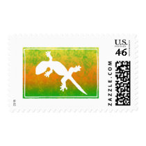 Summer Splash Lizard Postage Stamps by ZoologicallyInclined Summer Splash Lizard Postage Stamps