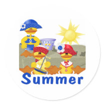 Summer Stickers by thekiddiepatch Summer Stickers