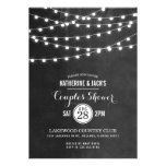 Summer String Lights Couples Shower Invitation at Zazzle