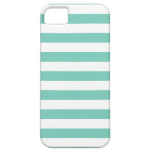 Summer Stripes Cockatoo Turquoise iPhone 5 Case iPhone 5 Case