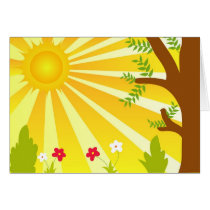 Summer sun cards