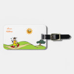 Summer Sun funny Luggage Tag