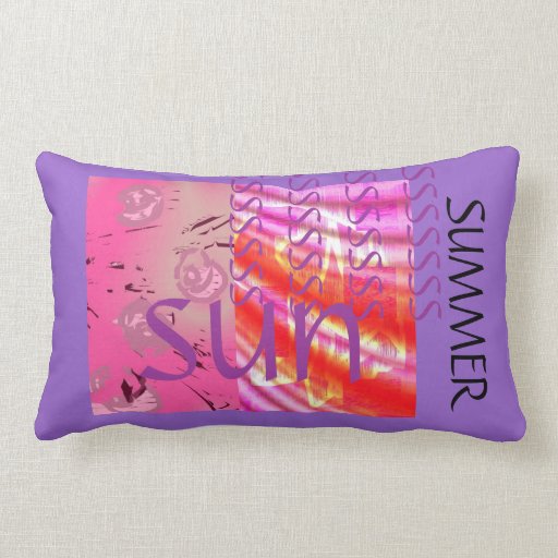 SUMMER SUN THROW PILLOWS Zazzle