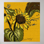 SUMMER SUNFLOWERS PRINT