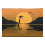 Summer Sunset Reflect American MoJo Placemat placemats