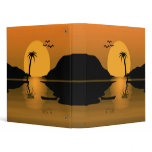 Summer Sunset Reflect Binder