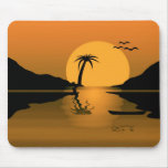 Summer Sunset Reflect mousepads